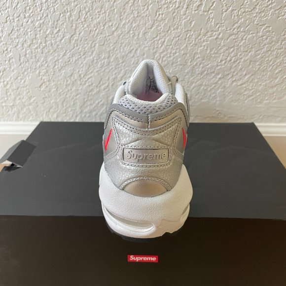 Supreme x Nike Air Max 96 - Women's sz 8.5 - Picture 3 of 7